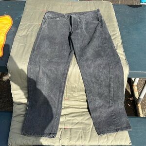 Vintage Made In USA Levi’s Jeans 501 Dark Gray 33/30